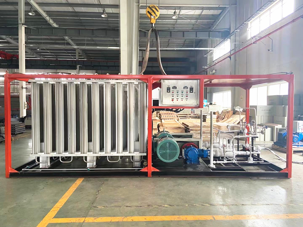 High Pressure Liquid Nitrogen Pump Skid for Oil Pipeline Testing