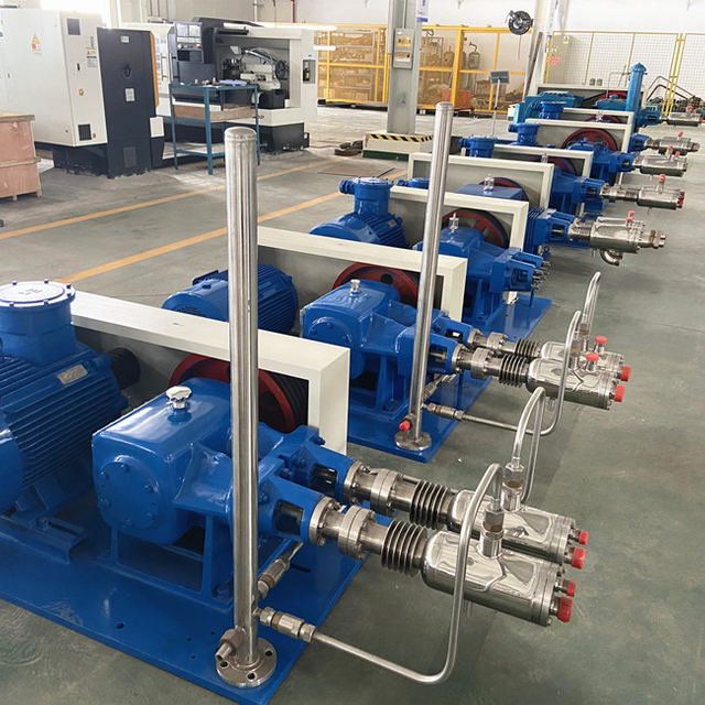 Compact Industrial Cryogenic Liquid Oxygen Pump