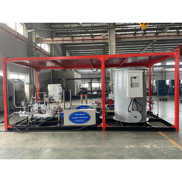 Cryogenic Gas Cylinder Filling Pump Skid