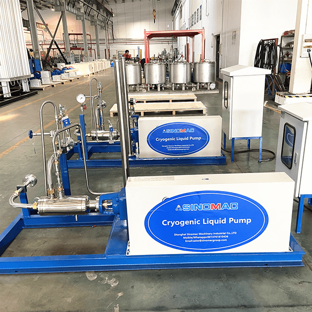 Cryogenic O2 LCO2 LNG Pumps
