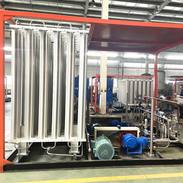 Easy-to-Use Skid Mounted Argon Gas Station