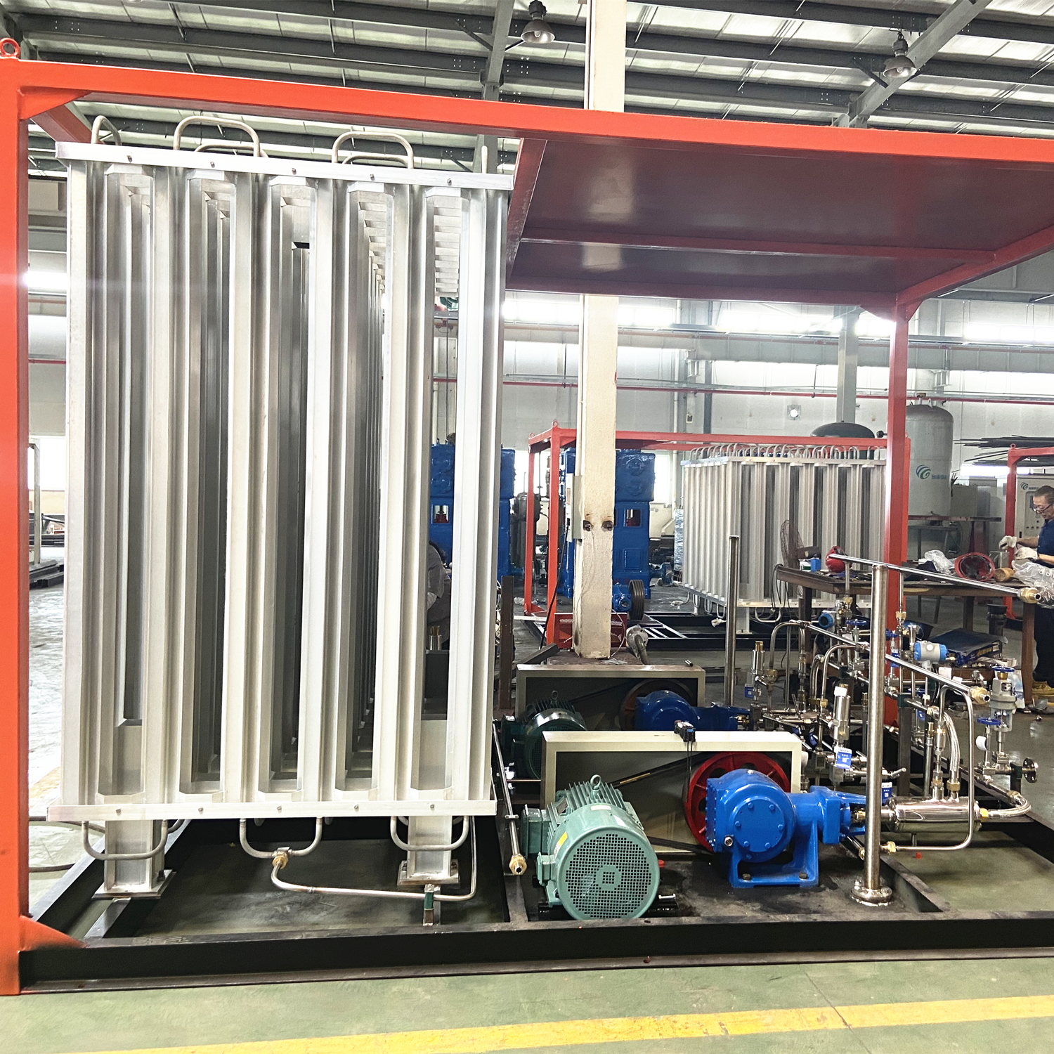 Refillable Automatic LCO2 Gas Station
