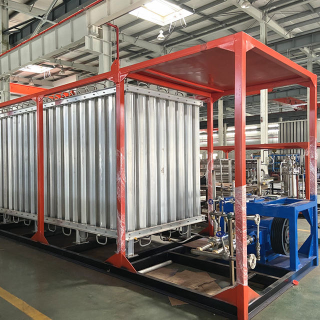 Cryogenic Liquid Oxygen Air Heated Vaporizer 